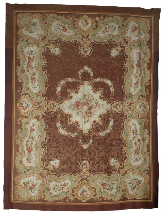 Spectacular Aubusson carpet